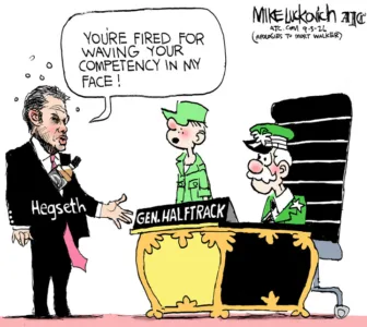 Editorial cartoon for Sept. 4, 2026